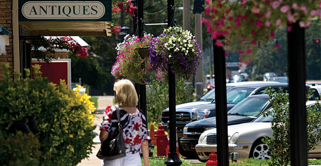 Downtown Shopping